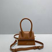 Forubags Jacquemus Leather Brown Mini – 2102 – 12x8x5 cm - 3