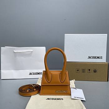 Forubags Jacquemus Leather Peel Orange Mini – 2102 – 12x8x5 cm