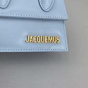 Forubags Jacquemus Mini Full Leather Blue – 2102 – 12x8x5 cm - 3