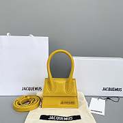 Forubags Jacquemus Mini Full Leather Yellow – 2102 – 12x8x5 cm - 1