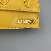 Forubags Jacquemus Mini Full Leather Yellow – 2102 – 12x8x5 cm - 2