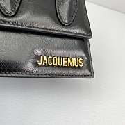 Forubags Jacquemus Mini Full Leather Black – 2102 – 12x8x5 cm - 5