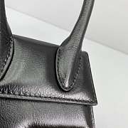 Forubags Jacquemus Mini Full Leather Black – 2102 – 12x8x5 cm - 6