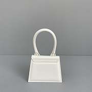 Forubags Jacquemus Mini Full Leather White – 2102 – 12x8x5 cm - 4