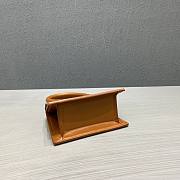 Forubags Jacquemus Mini Full Leather Brown – 2102 – 12x8x5 cm - 6