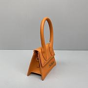 Forubags Jacquemus Mini Palm Texture Orange – 2102 – 12x8x5 cm - 5