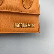 Forubags Jacquemus Mini Palm Texture Orange – 2102 – 12x8x5 cm - 2