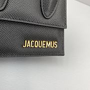 Forubags Jacquemus Mini Palm Print Black – 2102 – 12x8x5 cm - 2