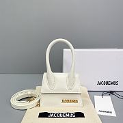 Forubags Jacquemus Mini Palm Print White – 2102 – 12x8x5 cm - 1