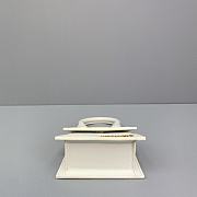 Forubags Jacquemus Mini Palm Print White – 2102 – 12x8x5 cm - 2
