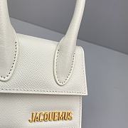 Forubags Jacquemus Mini Palm Print White – 2102 – 12x8x5 cm - 4