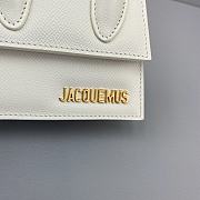 Forubags Jacquemus Mini Palm Print White – 2102 – 12x8x5 cm - 5