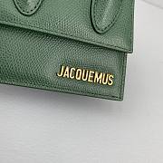 Kitlife Jacquemus Mini Palm Print Green – 2102 – 12x8x5 cm - 3