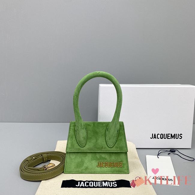 Forubags Jacquemus Mini Frosted Green – 2102 – 12x8x5 cm - 1