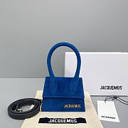 Forubags Jacquemus Mini Frosted Blue – 2102 – 12x8x5 cm - 1