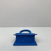 Forubags Jacquemus Mini Frosted Blue – 2102 – 12x8x5 cm - 6