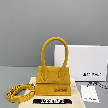 Forubags Jacquemus Mini Frosted Yellow – 2102 – 12x8x5 cm