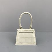 Forubags Jacquemus Mini Crocodile White – 2102 – 12x8x5 cm - 5