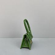 Forubags Jacquemus Mini Crocodile Green – 2102 – 12x8x5 cm - 4