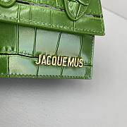 Forubags Jacquemus Mini Crocodile Green – 2102 – 12x8x5 cm - 6