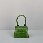 Forubags Jacquemus Mini Crocodile Green – 2102 – 12x8x5 cm - 2