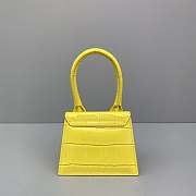 Forubags Jacquemus Mini Crocodile Yellow – 2102 – 12x8x5 cm - 4