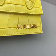 Forubags Jacquemus Mini Crocodile Yellow – 2102 – 12x8x5 cm - 6