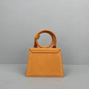 Forubags Jacquemus Medium Frosted Earthy Yellow – 2102 – 18x15.5x8 cm - 6