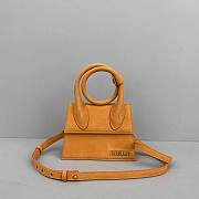 Forubags Jacquemus Medium Frosted Earthy Yellow – 2102 – 18x15.5x8 cm - 5
