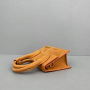 Forubags Jacquemus Medium Frosted Earthy Yellow – 2102 – 18x15.5x8 cm - 4