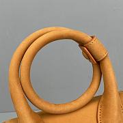 Forubags Jacquemus Medium Frosted Earthy Yellow – 2102 – 18x15.5x8 cm - 2