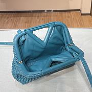 Forubags BV Triangle Bubble Calfskin Leather Bag Mallard – 44054 – 24×16×8 cm - 6