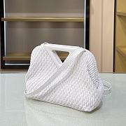 Forubags BV Triangle Bubble Calfskin Leather Bag Chalk White – 44054 – 24×16×8 cm - 2