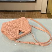 Forubags BV Triangle Bubble Calfskin Leather Bag Peachy – 44054 – 24×16×8 cm - 3