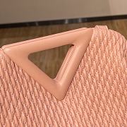 Forubags BV Triangle Bubble Calfskin Leather Bag Peachy – 44054 – 24×16×8 cm - 2