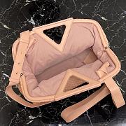 Forubags BV Triangle Bubble Calfskin Leather Bag Peachy – 440998– 35x12x6.5 cm - 3