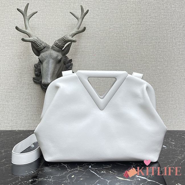 Forubags BV Point Nappa Cowhide Chalk White – 440999– 35x12x6.5 cm - 1