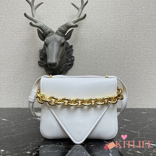 Forubags Bottega Veneta Mount White – 667399 – 21x16x4 cm - 1