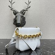 Forubags Bottega Veneta Mount White – 667399 – 21x16x4 cm - 4