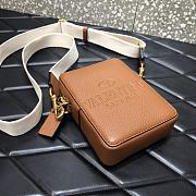 Forubags Valentino Garavani Identity Shoulder Bag Brown – 0954# – 12x4.5x16 cm - 5