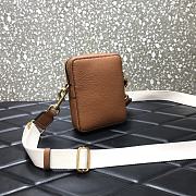 Forubags Valentino Garavani Identity Shoulder Bag Brown – 0954# – 12x4.5x16 cm - 2