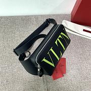 Forubags Valentino Warren Shoulder Bag Imported SA Leather Green – 0046# – 23×4.5×13 cm - 5
