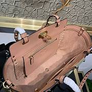 Forubags Valentino Rockstud Bag Grain Cowhide Pink – 0037A – 26×11×22cm  - 6