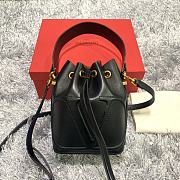 vlogo walk calfskin bucket bag