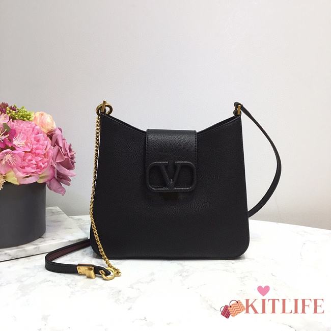 Forubags Valentino VSling Handbag Black – 0802# – 24x6x21  - 1