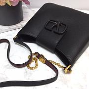 Forubags Valentino VSling Handbag Black – 0802# – 24x6x21  - 3