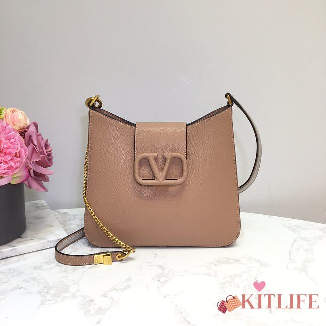 Forubags Valentino VSling Handbag Pink – 0802# – 24x6x21  - 1