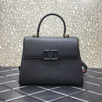 Forubags Valentino Garavani VSling Handbag Black – 2828# – 25.5x12x19 cm