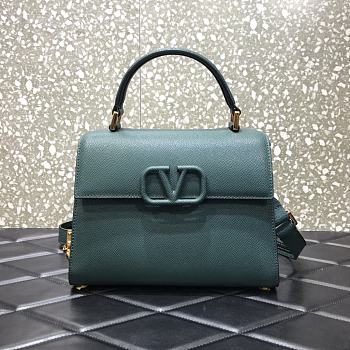 Forubags Valentino Garavani VSling Handbag Deep Green – 2828# – 25.5x12x19 cm