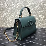 Forubags Valentino Garavani VSling Handbag Deep Green – 2828# – 25.5x12x19 cm - 4